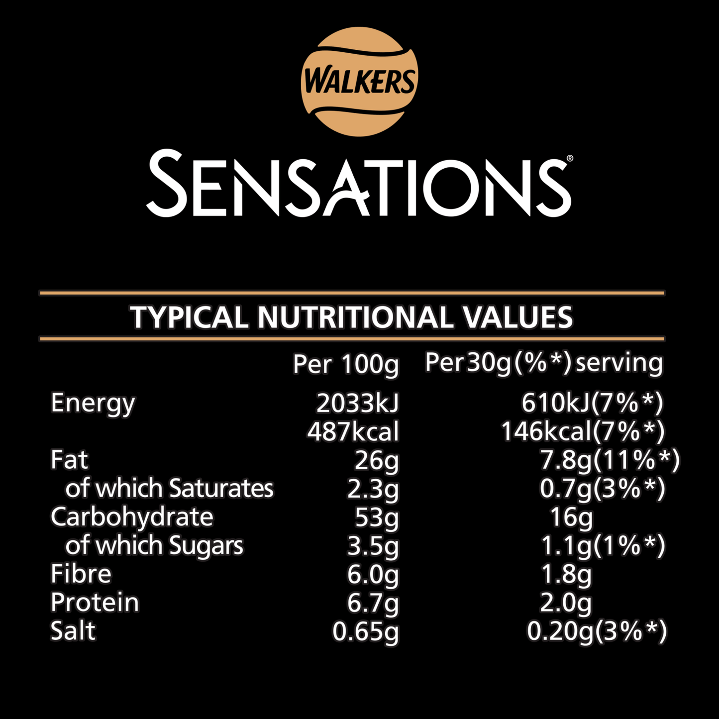 Walkers Sensations Mature Cheddar Cheese & Chilli Crisps 150g - UK Food & Drink - 5000328025469