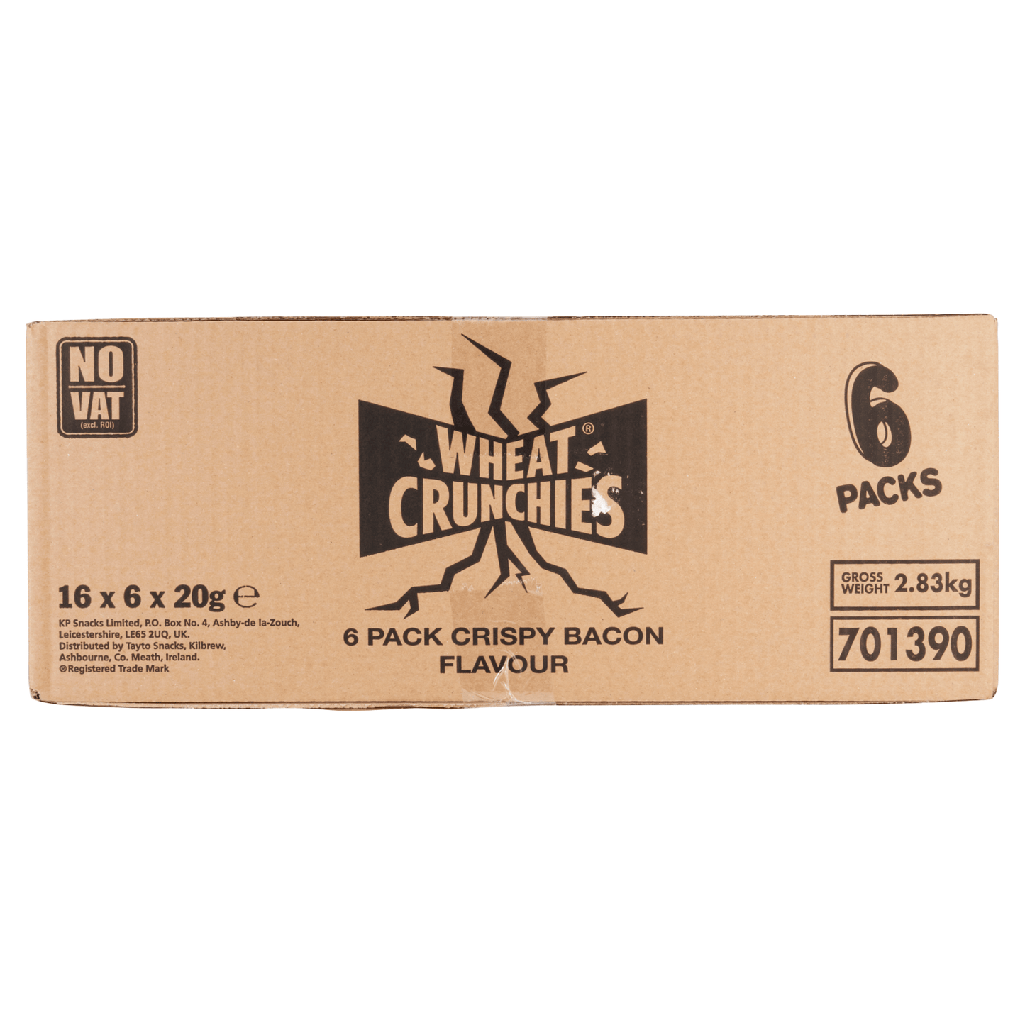 Wheat Crunchies Crispy Bacon 6 x 20g - UK Food & Drink - 5000237131763