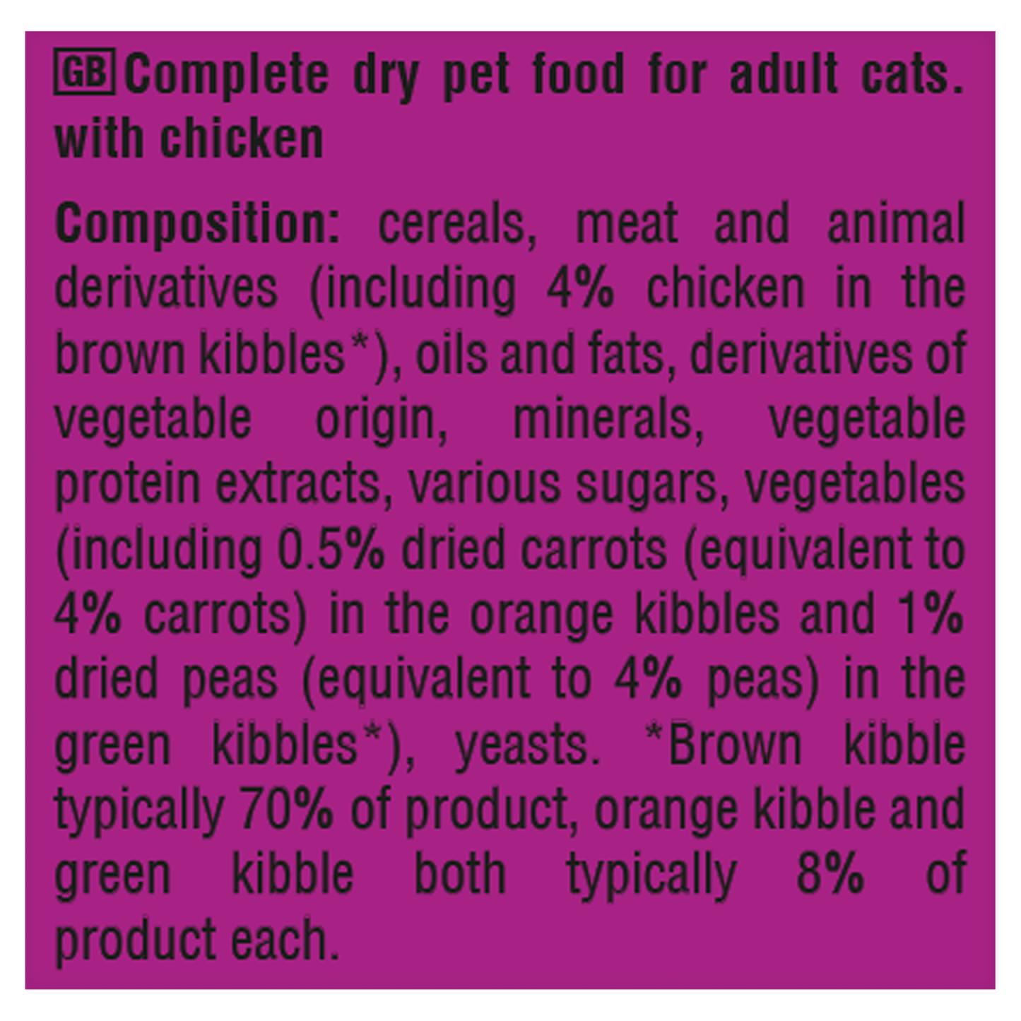 Whiskas 1+ Chicken Adult Dry Cat Food 300g - UK Food & Drink - 5900951305597