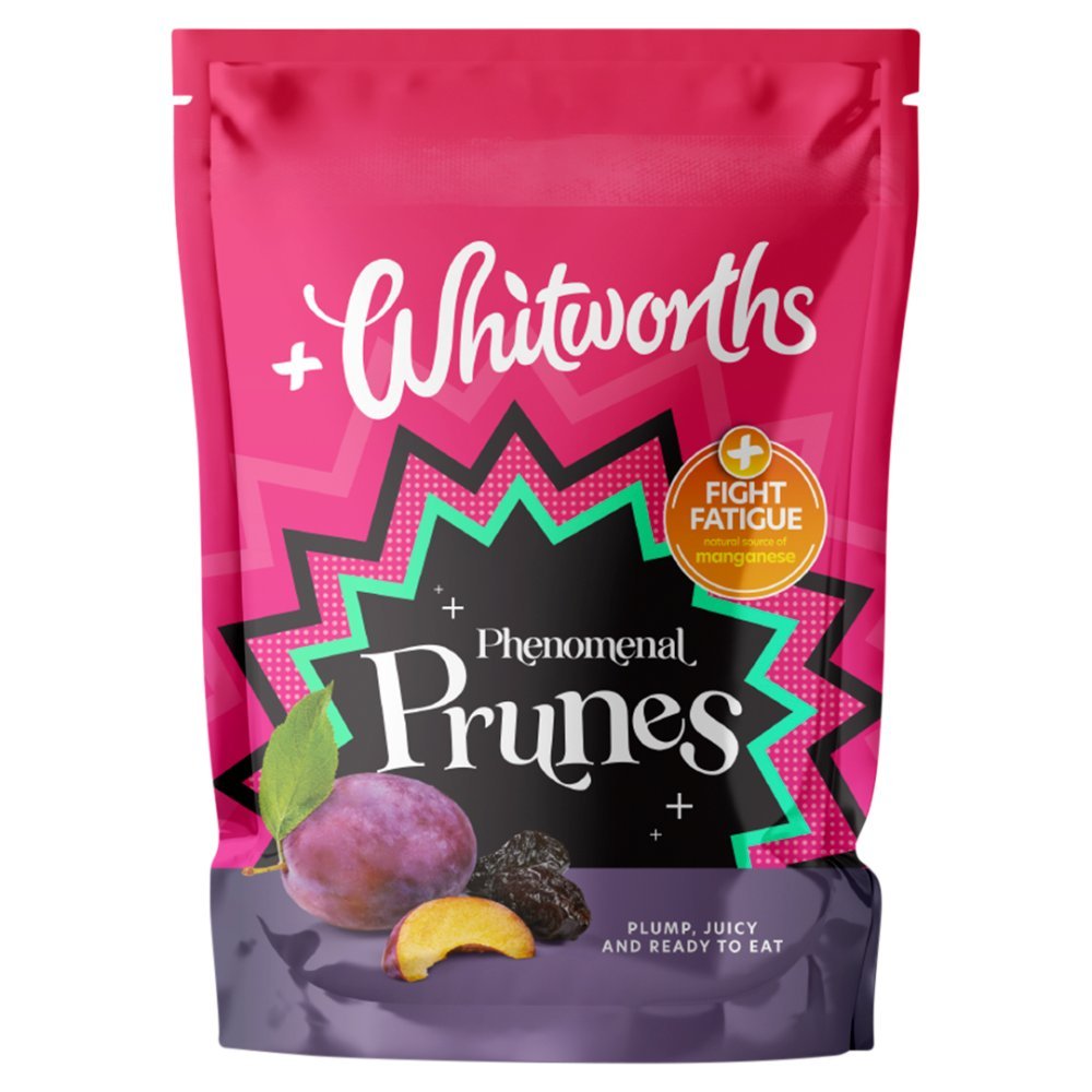 Whitworths Phenomenal Prunes 190g - UK Food & Drink - 5000234054492