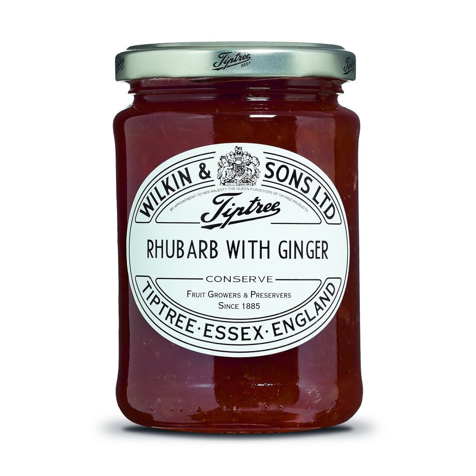WILKIN & SONS LTD Tiptree Rhubarb with Ginger Conserve 340g - UK Food & Drink - 043647345011