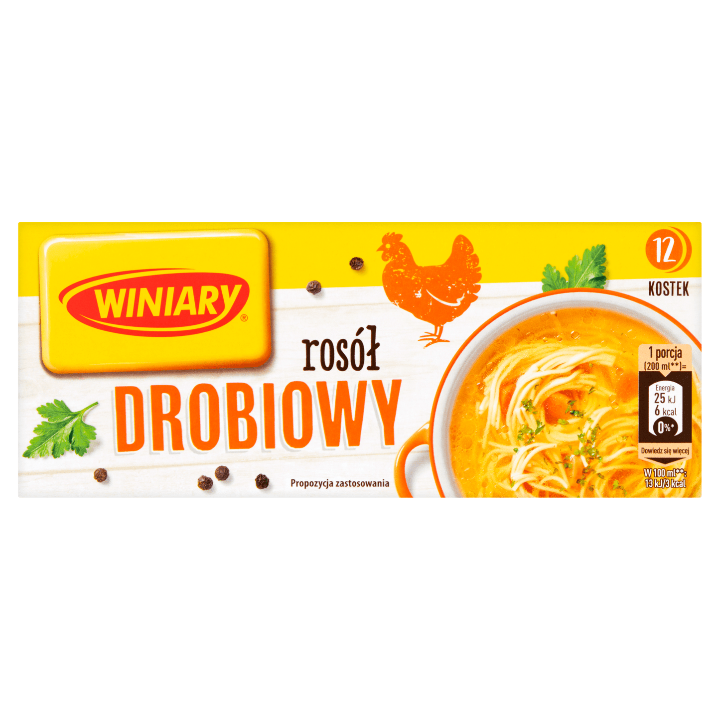 WINIARY Bouillon Chicken 12 x 120g - UK Food & Drink - 5900085010824