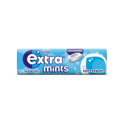 Wrigley's Extra Mints Peppermint Sugarfree 16 Pieces 28g - UK Food & Drink - 42113522