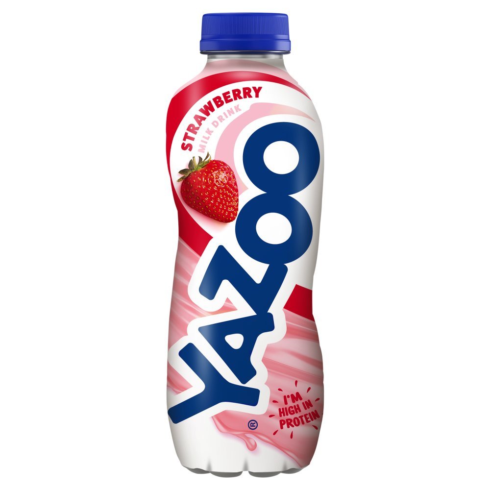 Yazoo Strawberry Milk Drink 400ml - UK Food & Drink - 5410438036420