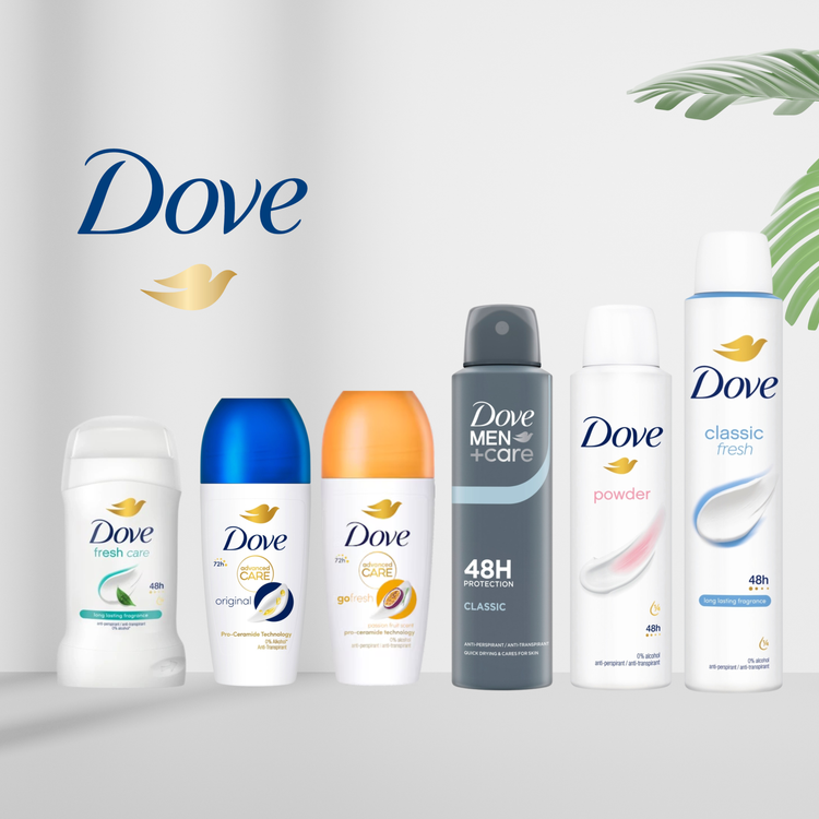 Dove Deodorants