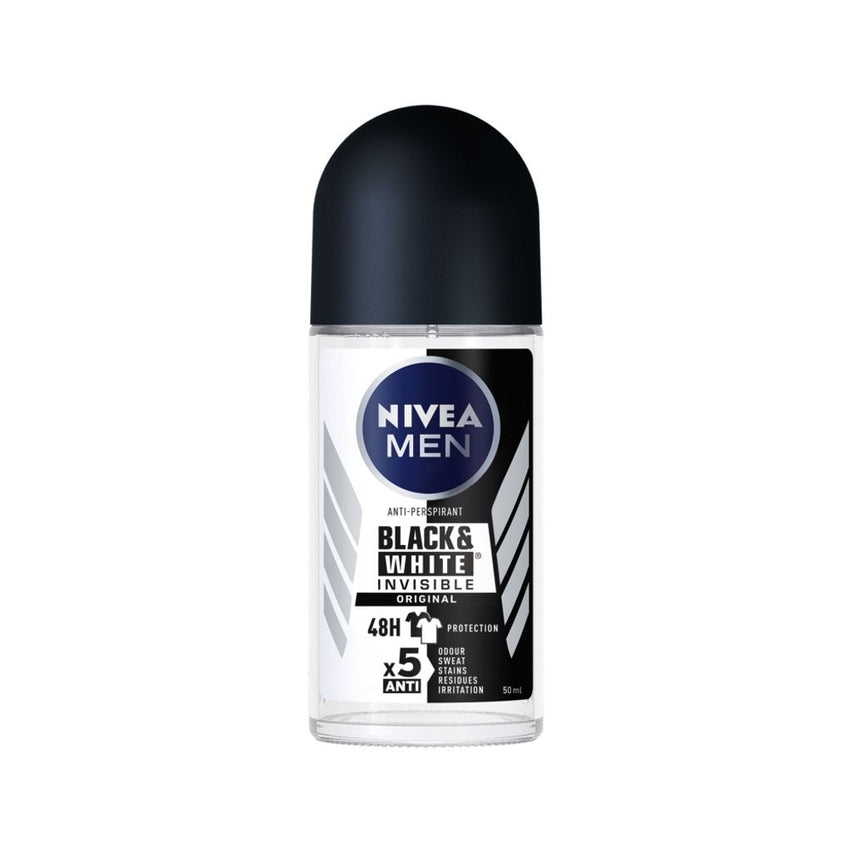 Nivea Roll On 50ml Black & White for Men