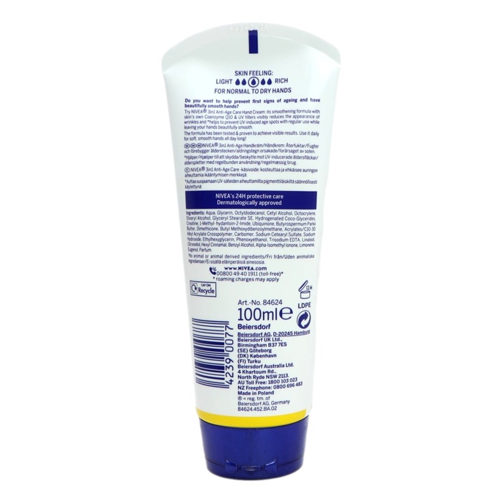 Nivea Hand Cream 100ml Anti-Age Q10