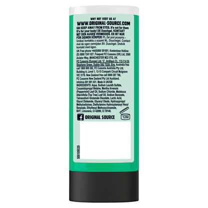 Original Source Travel Size Shower Gel Mint 50ml
