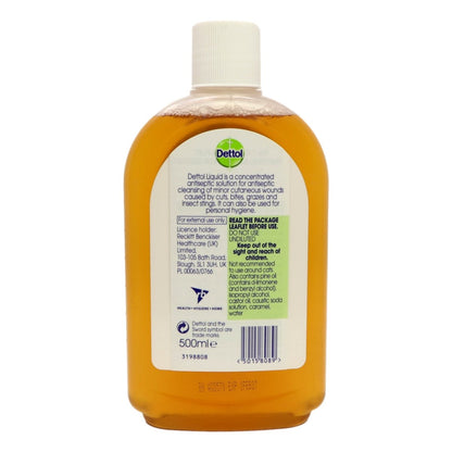 Dettol Disinfectant Liquid 500ml (MED)