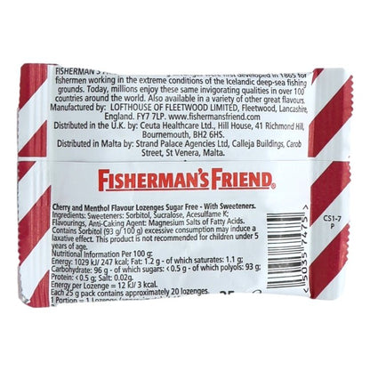 Fisherman’s Friend Lozenges 25g Cherry