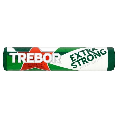 Buy Trebor Extra Strong Peppermint Roll  41.3g online at Intamarque Wholesale – Trusted FMCG distributor