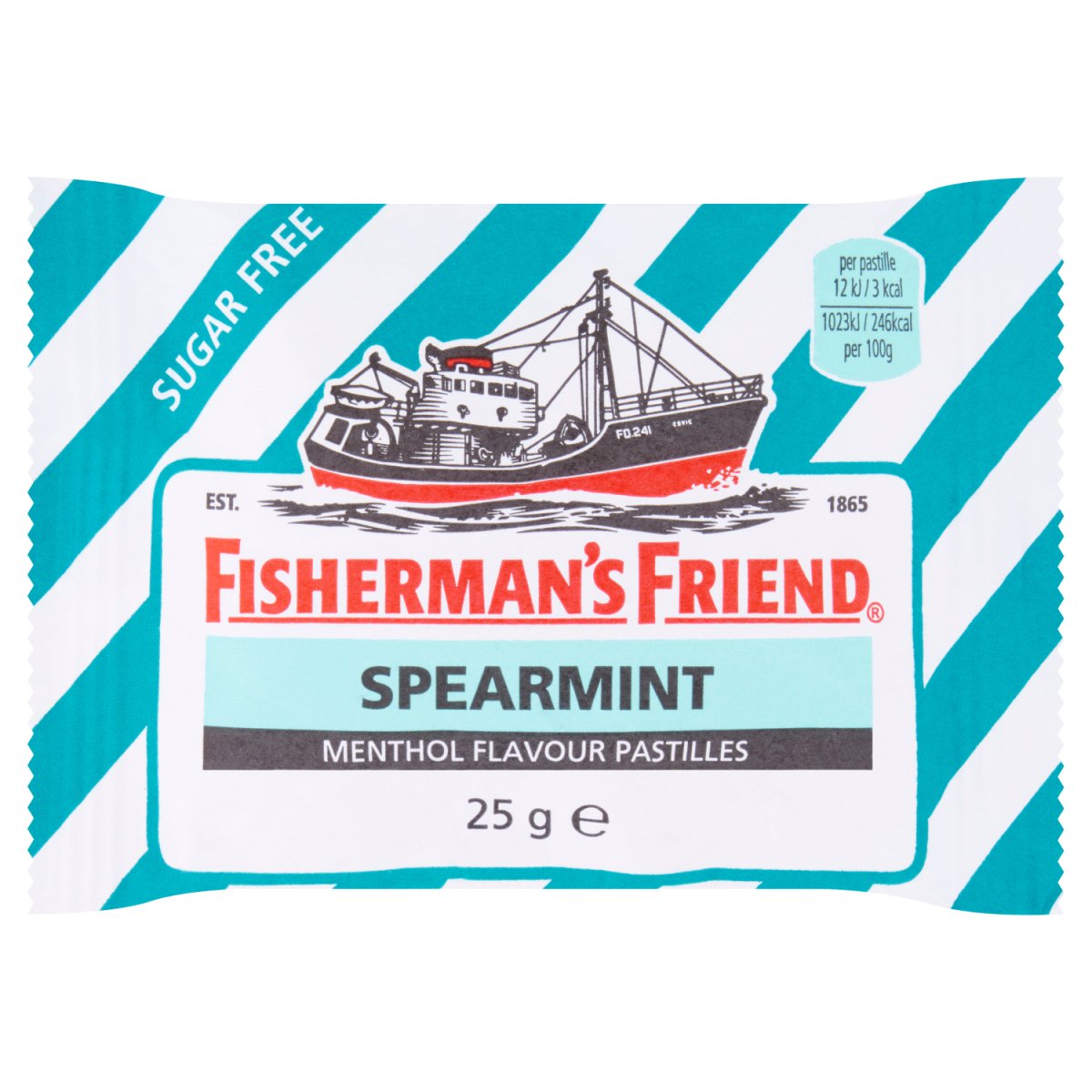 Fisherman's Friend Lozenges 25g Spearmint