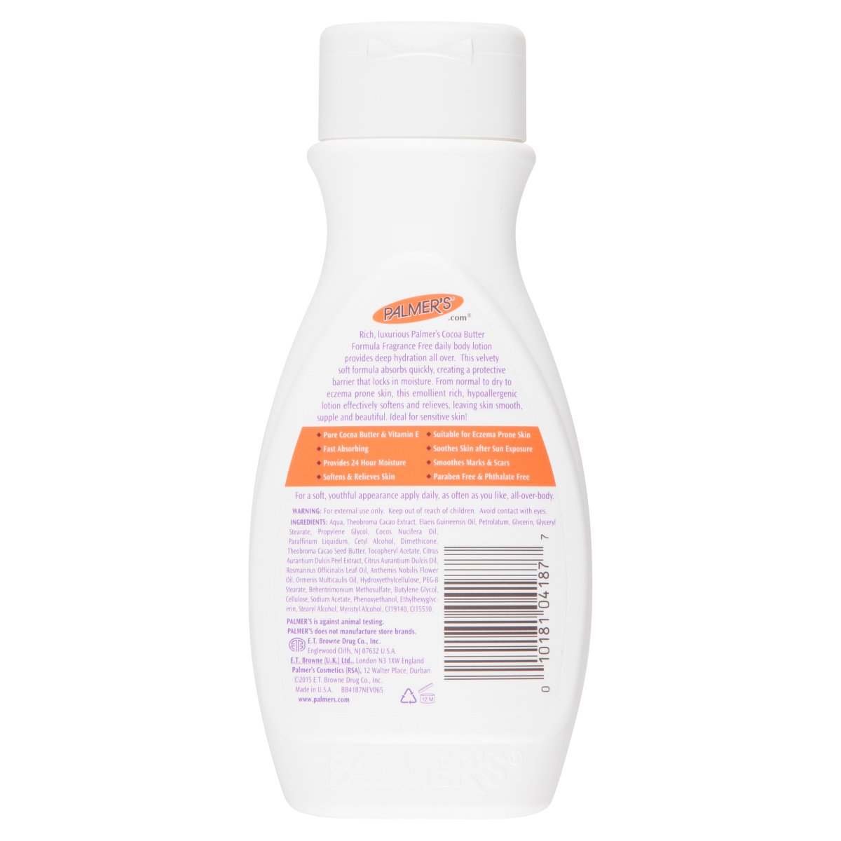 Palmers Cocoa Butter 250ml Fragrance Free