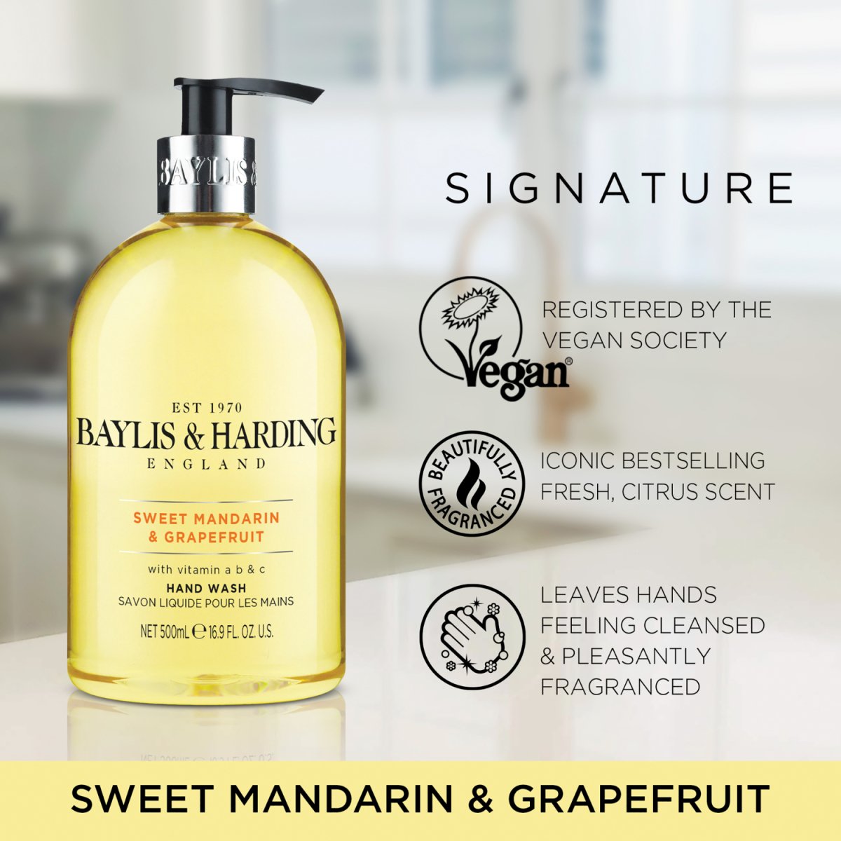 Baylis & Harding Mandarin & Grapefruit Handwash