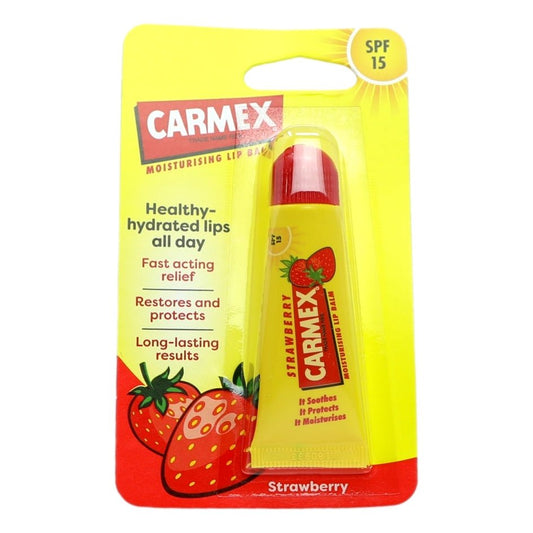 Carmex Lip Balm 10g Strawberry Tube