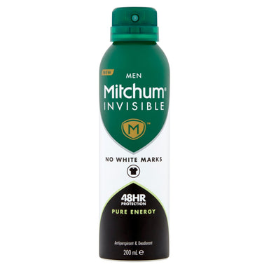 Mitchum 200ml APA Invisible Pure Energy Aerosol - Intamarque - Wholesale 0309970030377