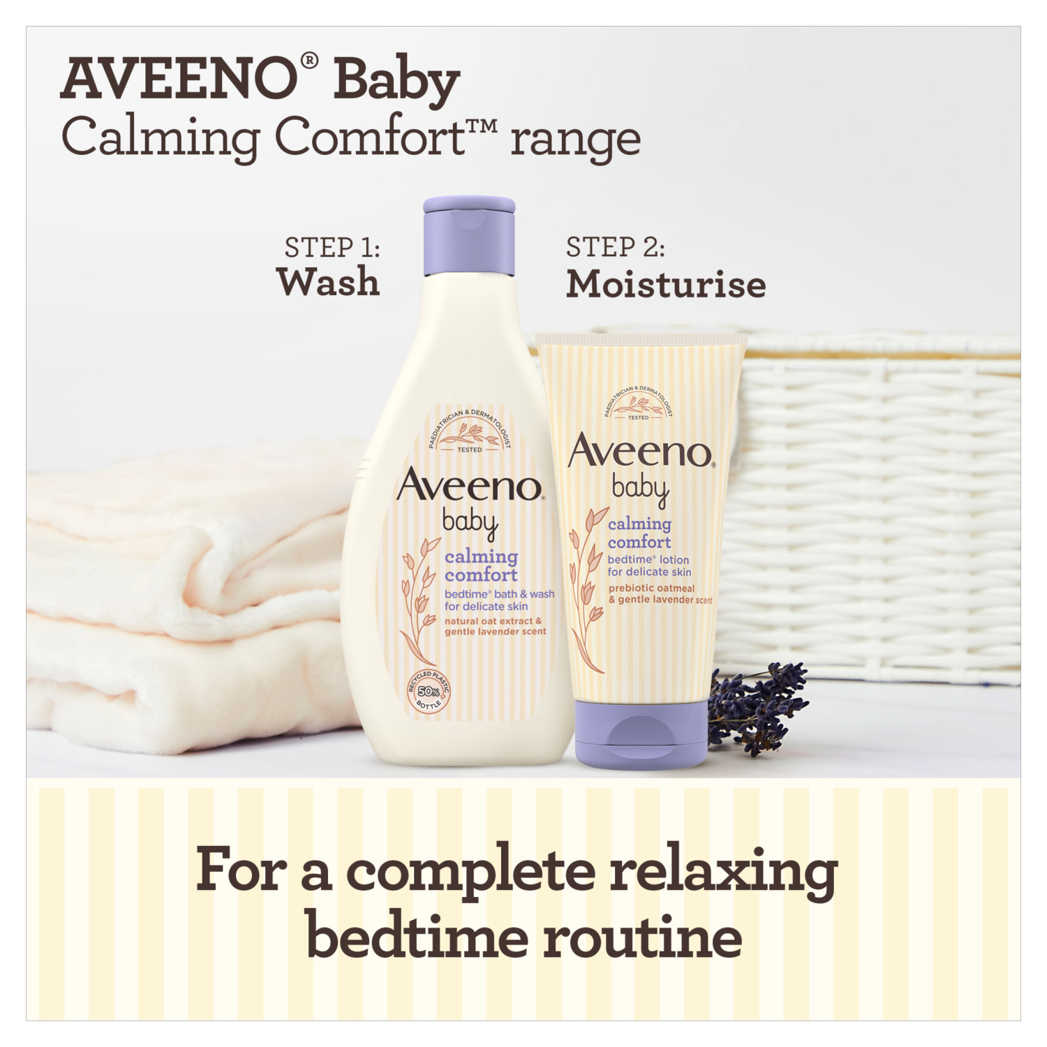 Aveeno Baby Calming Comfort Bedtime Lotion