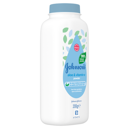 Johnsons Baby Powder 200g Aloe