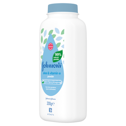 Johnsons Baby Powder 200g Aloe