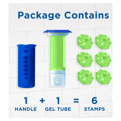 Toilet Duck Fresh Disc Holder Starter Pack Lime 6s 36ml