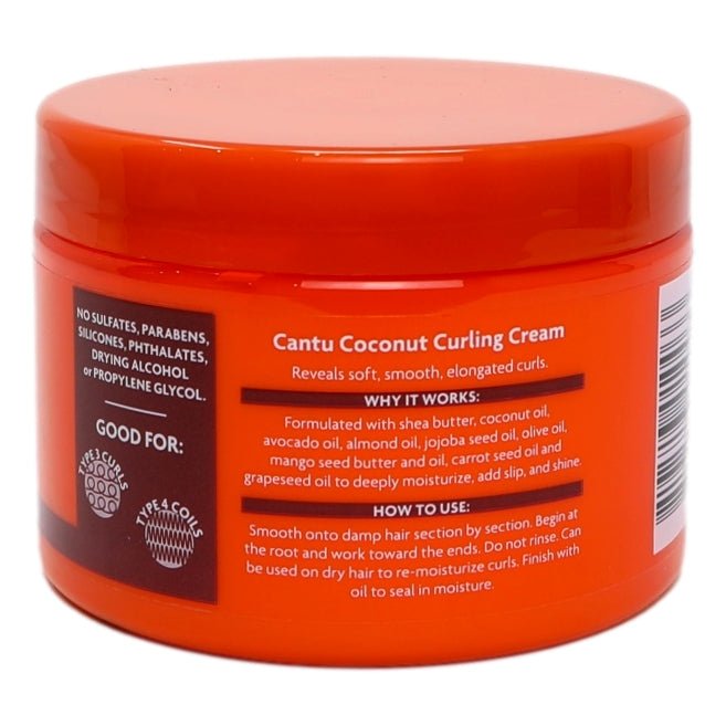 Cantu Curling Cream 340g Coconut - Intamarque - Wholesale 0817513010033