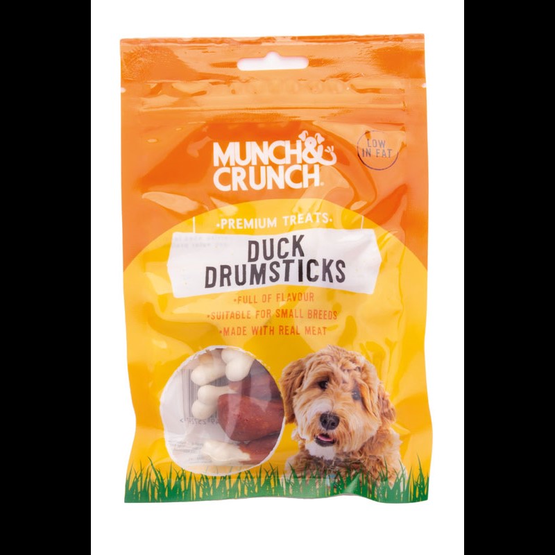 Munch & Crunch Duck Drumsticks 70G