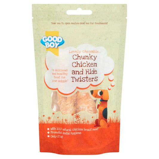 Good Boy Chunky Chicken Twists 65g