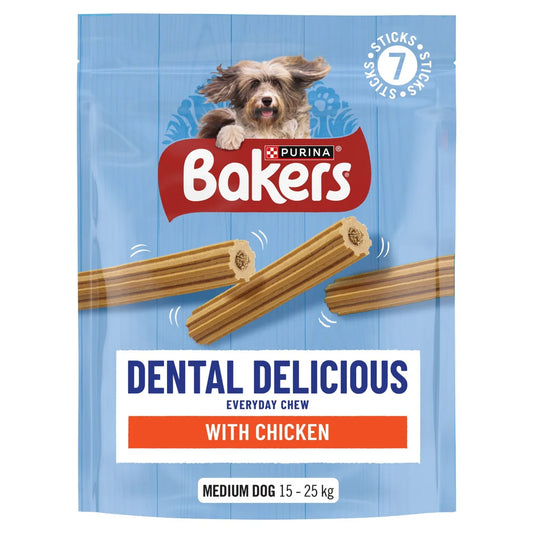 Purina Bakers Dental Delicious Med Chick 200g