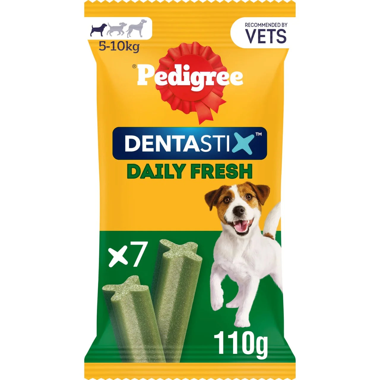 Pedigree Dentastix Fresh Small 7 Pack 110g