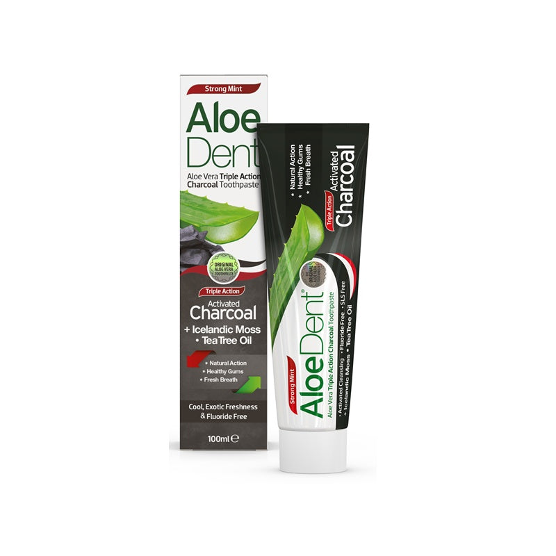 Buy Aloe Dent Toothpaste 100ml Charcoal online at Intamarque Wholesale – Trusted FMCG distributor