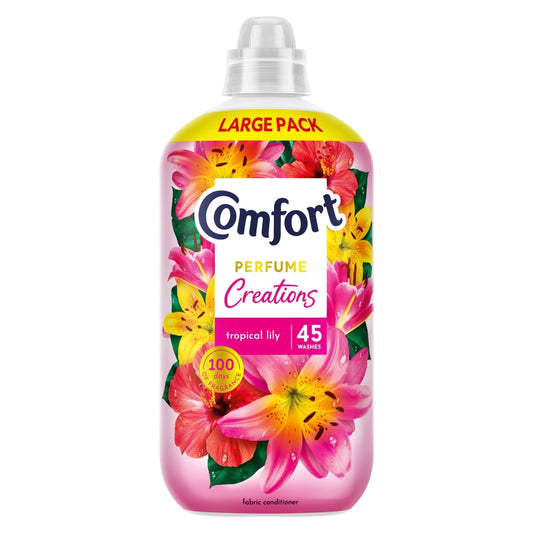 Comfort Fabric Conditioner 45w Creations Tropical Lily