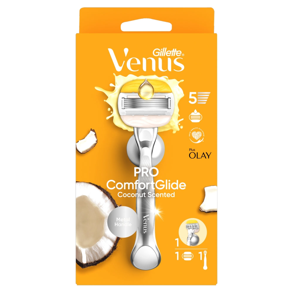 Gillette Venus Comfortglide Razor 1s Coconut Plus Olay