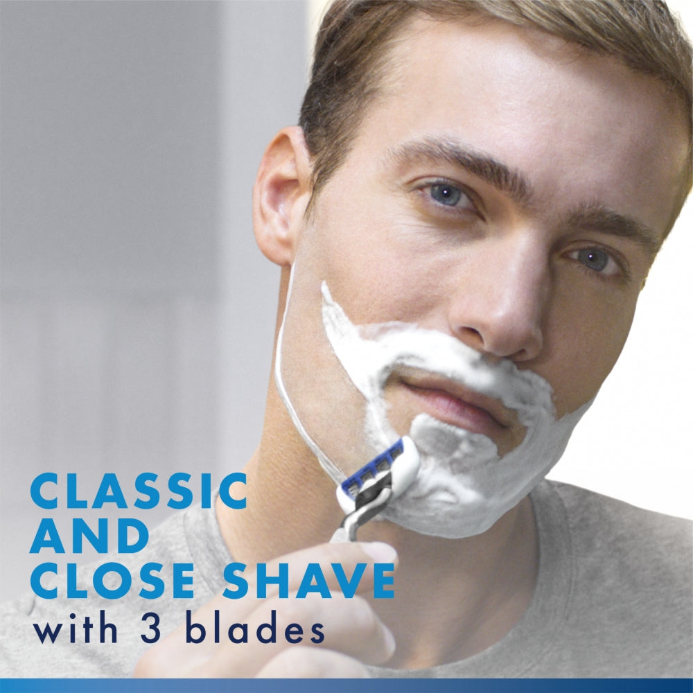 Gillette Mach3 Turbo Blades 4pk Razor Refills