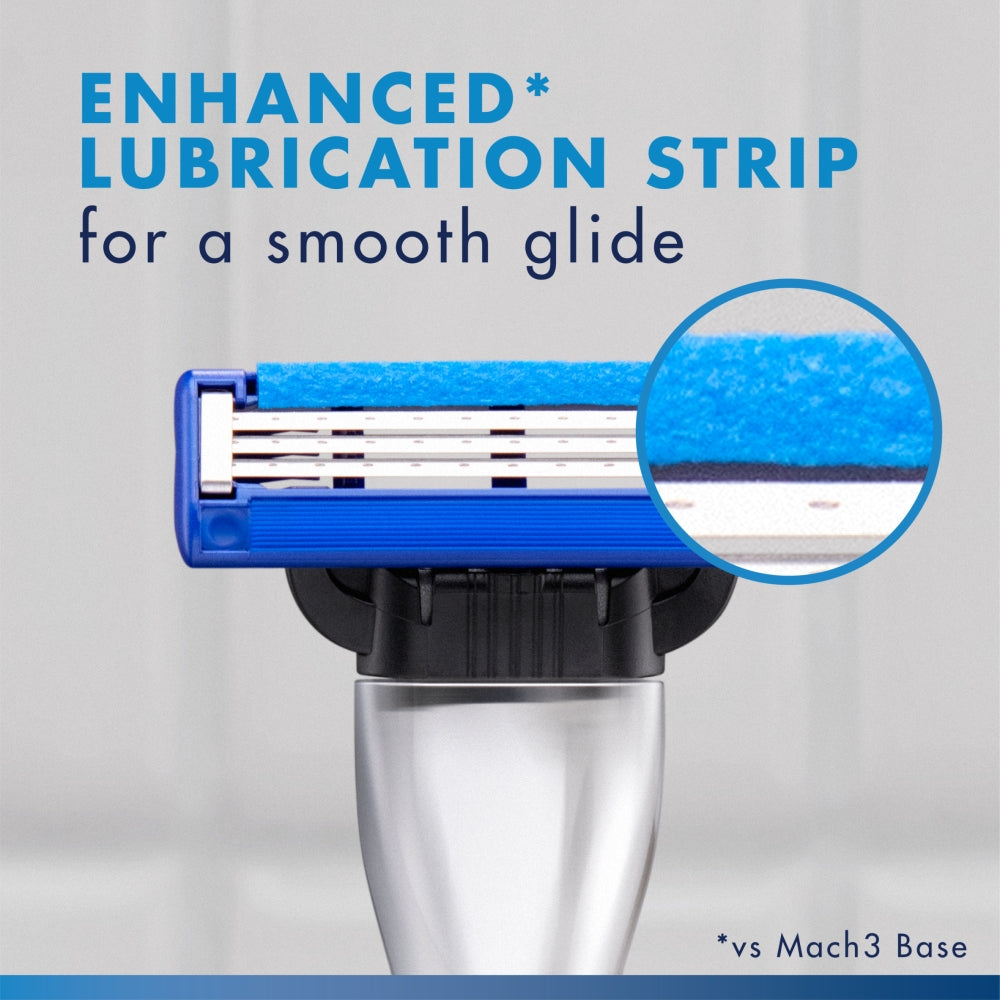 Gillette Mach3 Turbo Blades 4pk Razor Refills