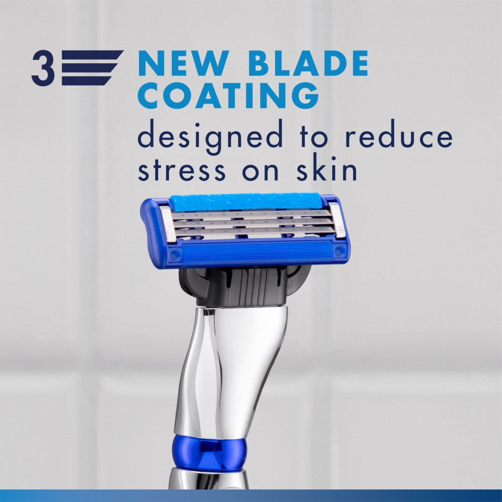 Gillette Mach3 Turbo Blades 4pk Razor Refills