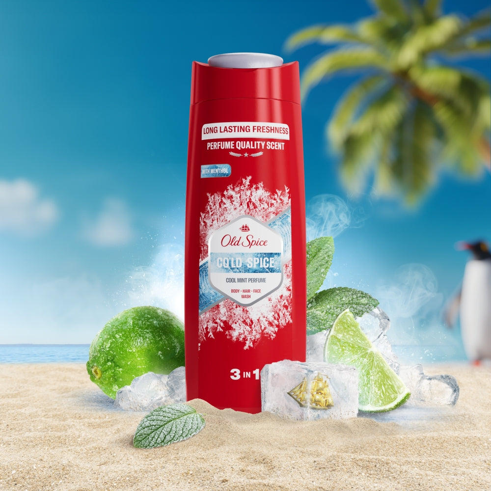 Old Spice Shower Gel 400ml Cold Spice
