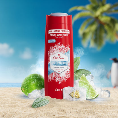 Old Spice Shower Gel 400ml Cold Spice
