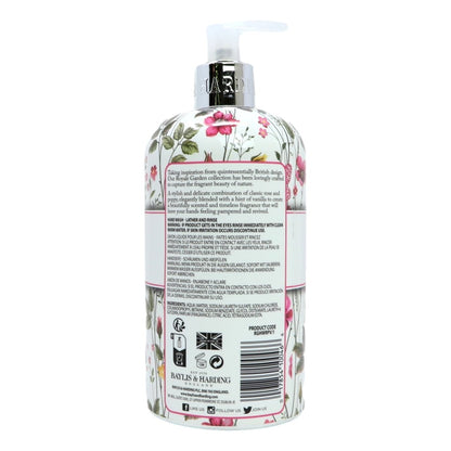 Baylis & Harding Royale Garden Rose Poppy & Vanilla Hand Wash 500ml