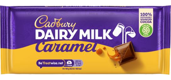 Cadbury Dairy Milk Caramel 180G
