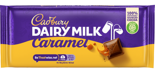 Cadbury Dairy Milk Caramel 180G
