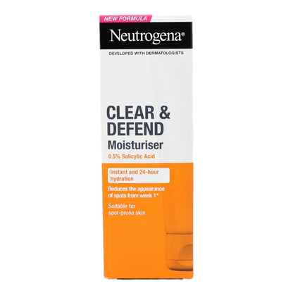 Neutrogena Clear & Defend 50ml Moisturiser Cream