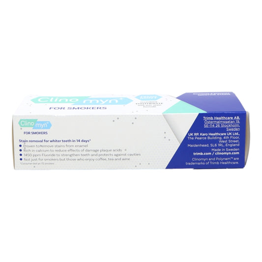 Clinomyn Smokers Toothpaste 75ml Fresh Mint