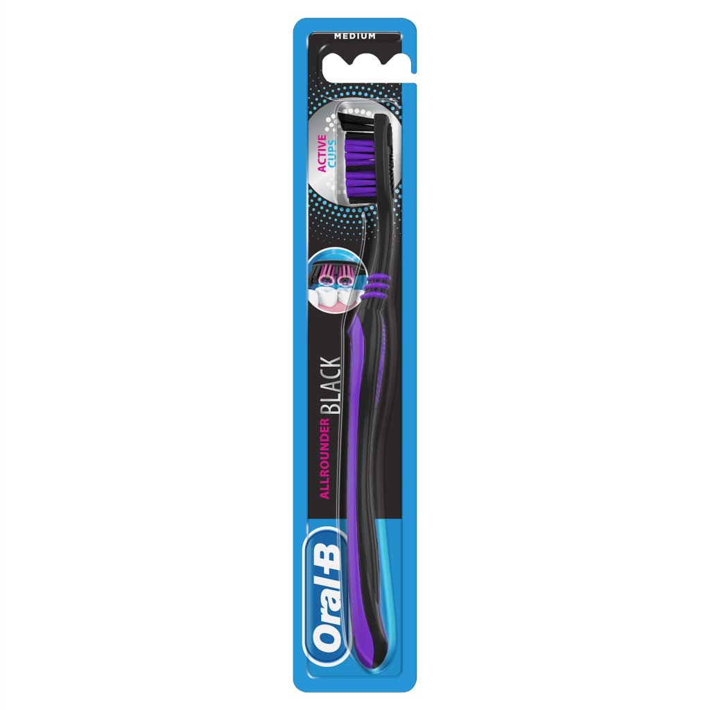 Buy Oral B Toothbrush AA Clean Black 40 Medium online at Intamarque Wholesale – Trusted FMCG distributor