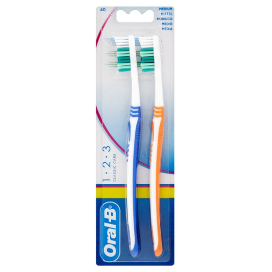 Oral B Toothbrush Classic 40m Twin