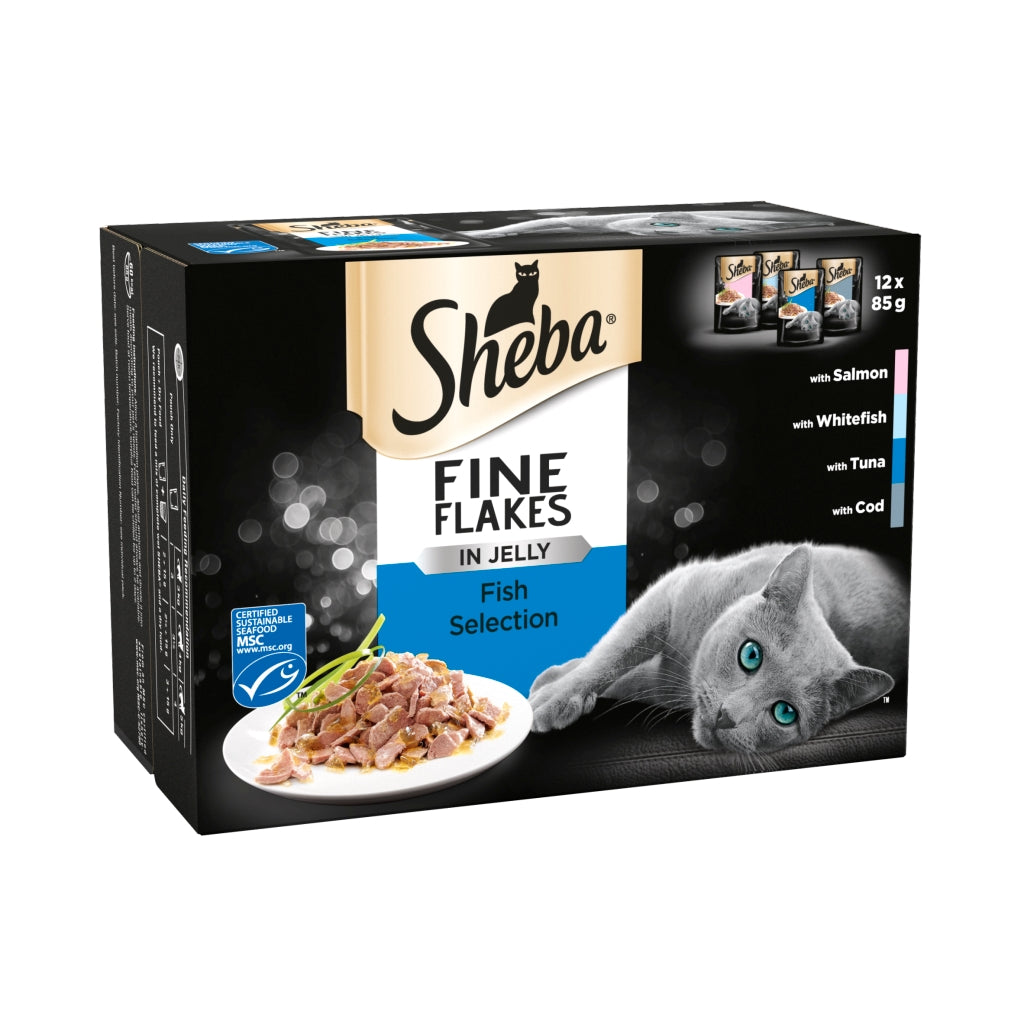 Sheba Fine Flakes Selection Fish