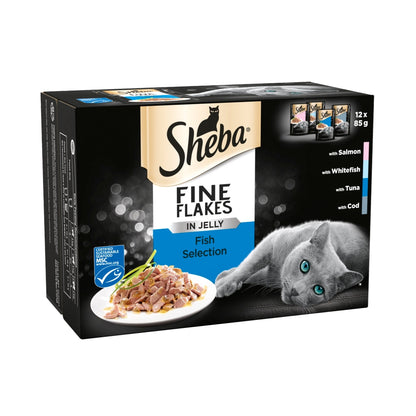 Sheba Fine Flakes Selection Fish