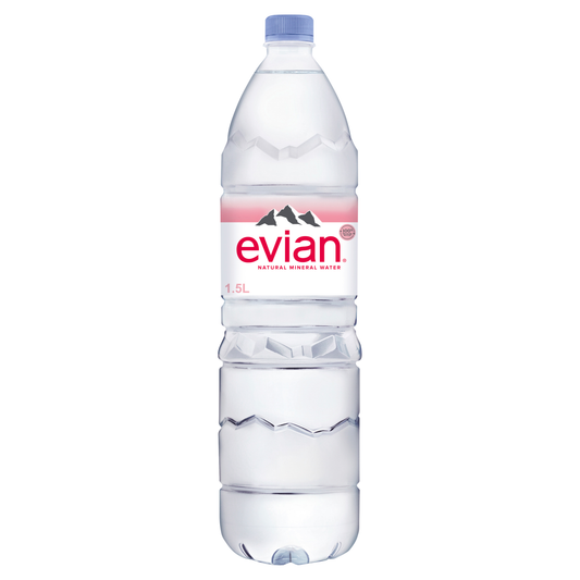 Buy Evian 1.5ltr online at Intamarque Wholesale – Trusted FMCG distributor