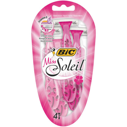 Bic Miss Soleil Razors 4'S