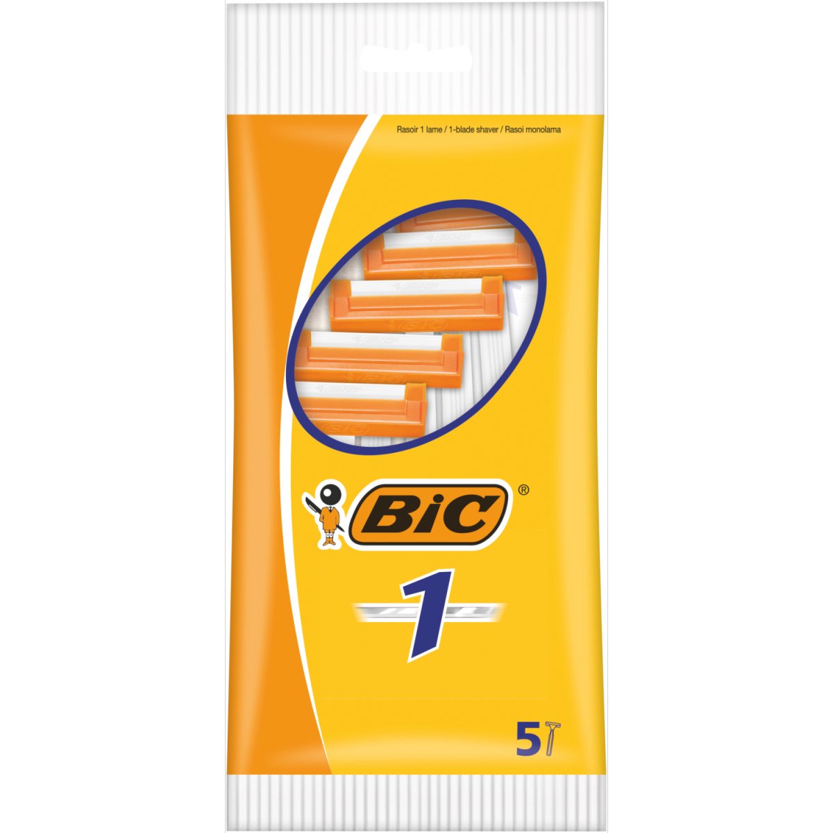 Bic 1 Razors 5's Normal