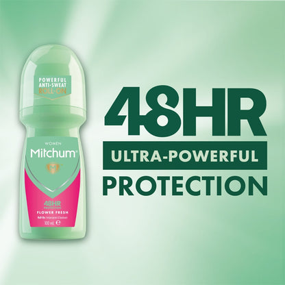 Mitchum Advanced Roll On 100ml Female Flower Fresh